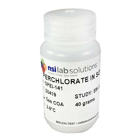 NSI Lab Solutions SPEI-141 Perchlorate in Soil Proficiency Test