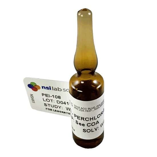 NSI Lab Solutions PEI-108 Perchlorate Drinking Water Proficiency Test; 2/PK