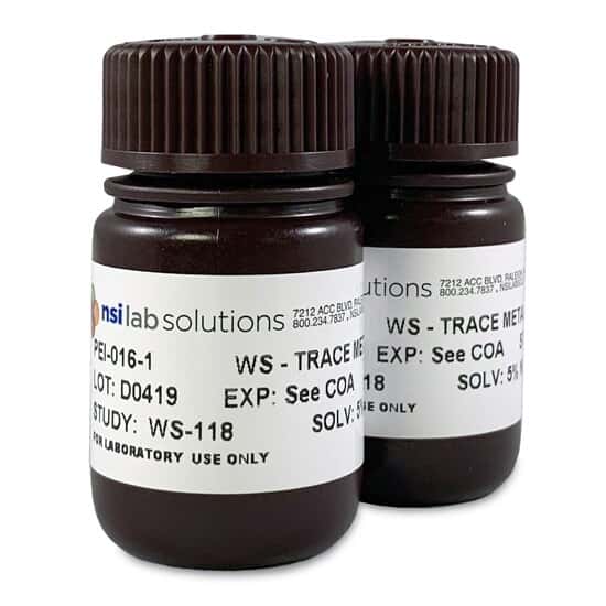 NSI Lab Solutions PEI-016 Trace Metals Drinking Water Proficiency Test; 2/PK