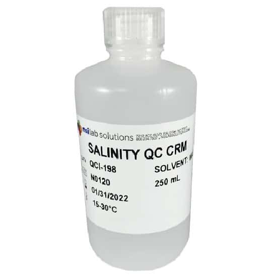 NSI Lab Solutions QCI-198B Salinity Wastewater PT Express™; 2/PK
