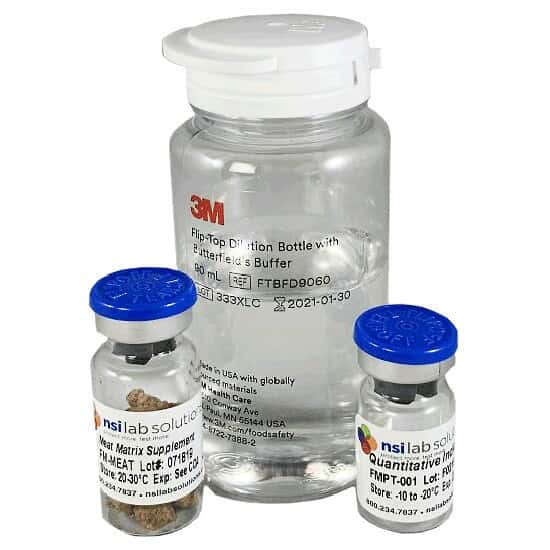 NSI Lab Solutions FMPT-001M-10B Quantitative Indicators with Meat Matrix PT Express™; 10/PK