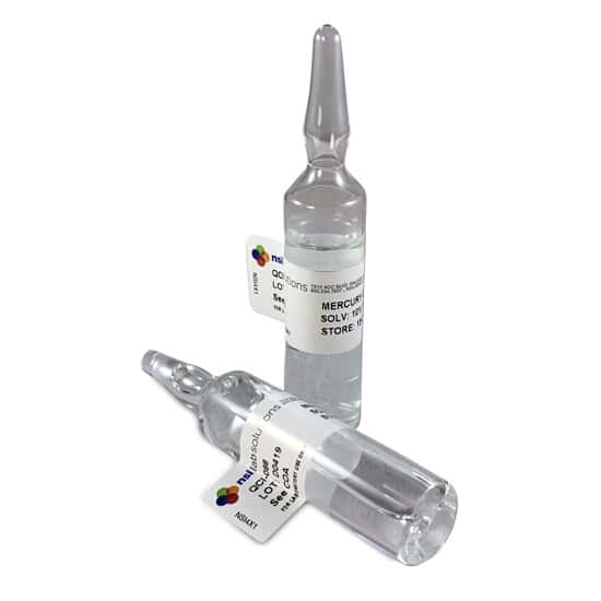 NSI Lab Solutions QCI-088 Mercury QC Concentrate; 21 mL