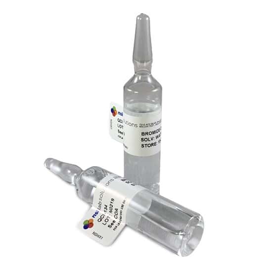 NSI Lab Solutions QCI-134 Bromide Wastewater QC Concentrate, Certified Reference Material; 21 mL