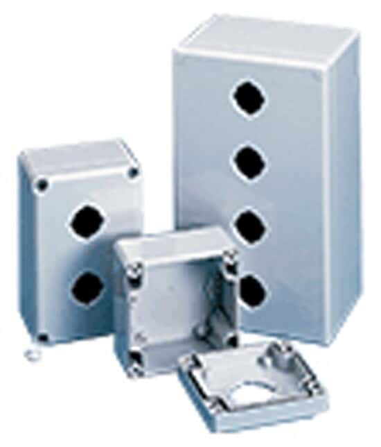 nVent Hoffman Q2PBPCDM QLINE D Wall-Mount Enclosure PC NEMA 4X, 113x73x79mm, 22.5mm Hole
