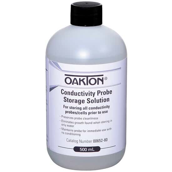 Oakton Conductivity Probe Storage Solution; 500 mL from ColeParmer India