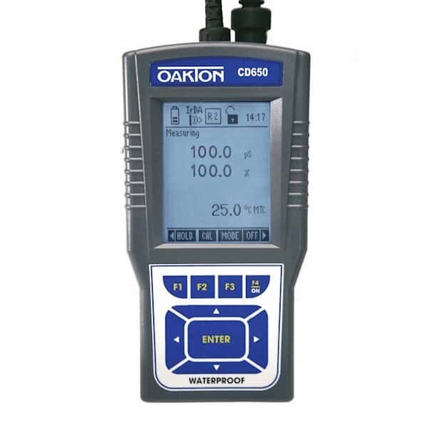 Oakton CD650 Waterproof Multiparameter Meter with Probes from ColeParmer