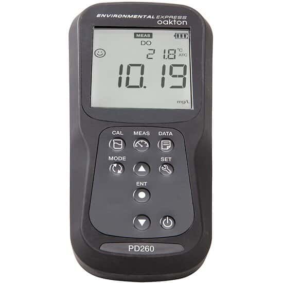 Oakton PD260 Waterproof DualChannel pH, ORP, and DO Handheld Meter