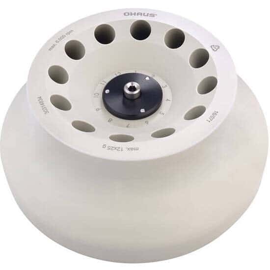 Ohaus Angle Rotor, 12x15 mL, RB/FA, ID, for 85240-05,-06, 85241-01,-02, and 85241-48,-49