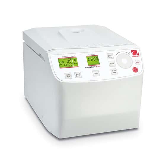 Ohaus Frontier FC5707 Low-Speed Multi Centrifuge with Touch-Wheel Control, 6800 rpm, Bundle with 8 x 15 ml Rotor, 100-230V