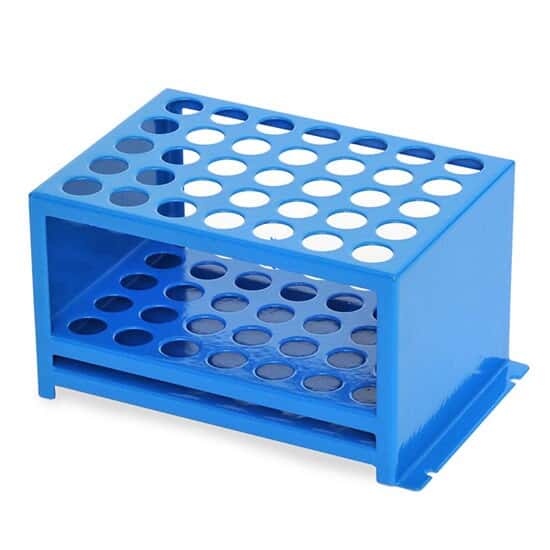 Ohaus Test Tube Rack, PVC-Coated Steel, 15 mL Tubes, for use with Shaker Platforms