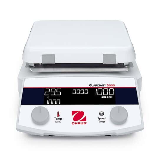Ohaus Guardian 5000 e-G52HS07C Digital Stirring Hot Plate, 7