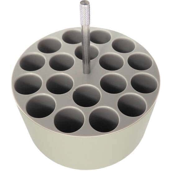 Ohaus Rack, 18x4/10 mL, 16mm Dia Vac/Sar, fits 85240-96; 2/PK