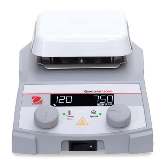Ohaus Guardian 3000 e-G31HS04C Digital Stirring Hot Plate, 4