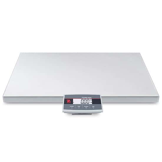 Ohaus Courier™ 5000 i-C52M200X Shipping Scale, 400lb x 0.2lb/200kg x 0.1kg (large pan)