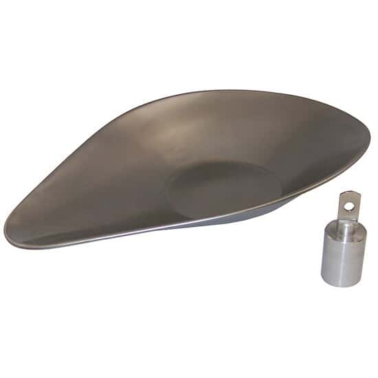 Ohaus 703-S0 Scoop and Counterweight, Stainless Steel, 0, 6L