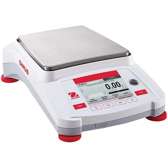 Ohaus Adventure AX2201/E Precision Toploading Balance, 2200 g X 0.1 g, Excal