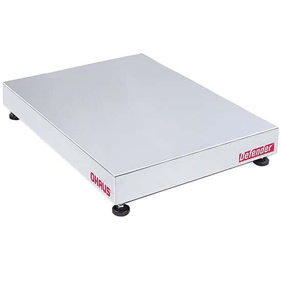 Ohaus D125RTX Defender 5000 Scale Base Only, Base Style Rectangle,  250x0.01lb