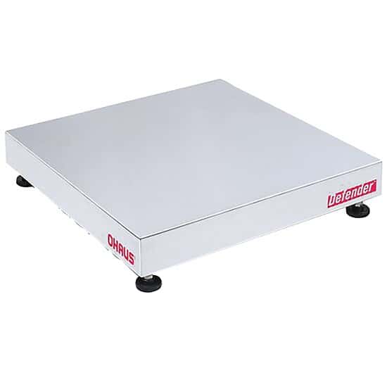 Ohaus D125WQV Defender 5000 Stainless Steel Scale Base Only, Base Style Square,  250x0.01lb