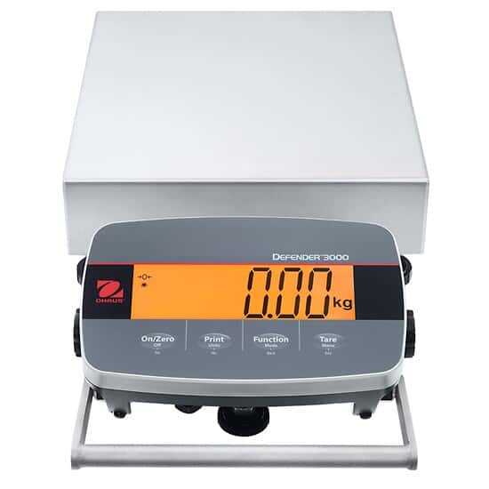 Ohaus i-D33P75B1R5 Defender® 3000 Scale, Front Mount ABS Indicator, 14