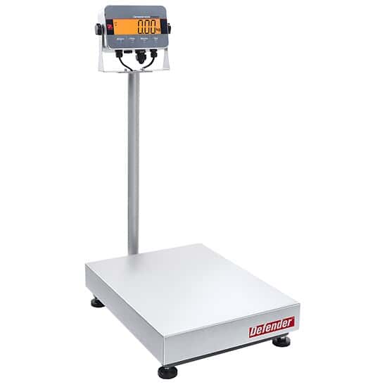 Ohaus D33XW150B1L2 Defender® 3000 Hybrid Bench Scale, Column-Mount SS Indicator, 21.7