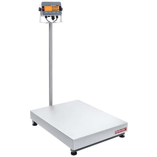 Ohaus D33XW600B1V3 Defender® 3000 Hybrid Bench Scale, Column-Mount SS Indicator, 31.5