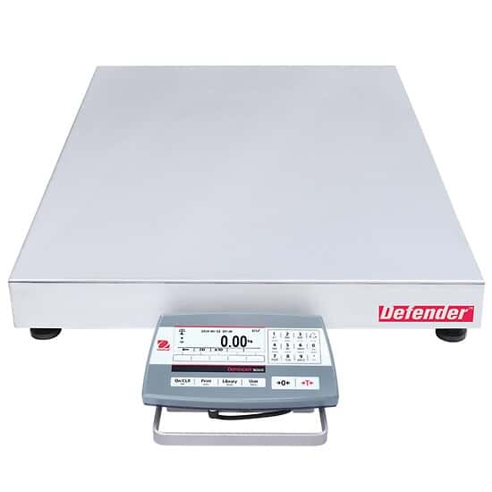 Ohaus D52P250RQV5 Defender 5000 Low Profile Scale, Base Style Square , 500x0.02lb