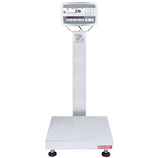 Ohaus D52XW125WQL7 Defender 5000 Washdown Scale, Base Style Square , 250x0.01lb
