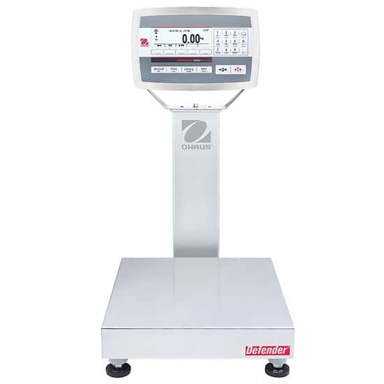 Ohaus D52XW25RTR1 Defender 5000 Scale with S/S Indicator, Base Style Rectangle , 50x0.002lb
