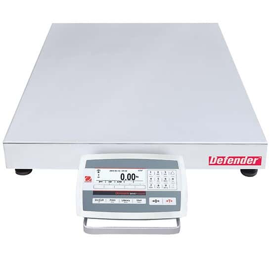 Ohaus D52XW50WQV5 Defender 5000 Low Profile Washdown Scale, Base Style Square ,  100x0.005lb