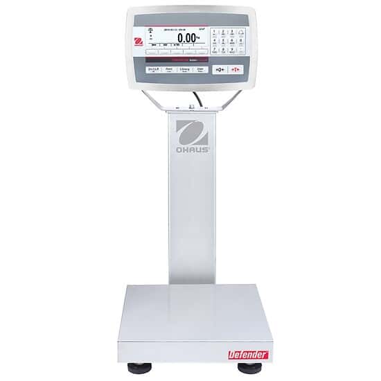 Ohaus D52XW5WQS6 Defender 5000 Washdown Scale, Base Style Square , 10x0.0005lb