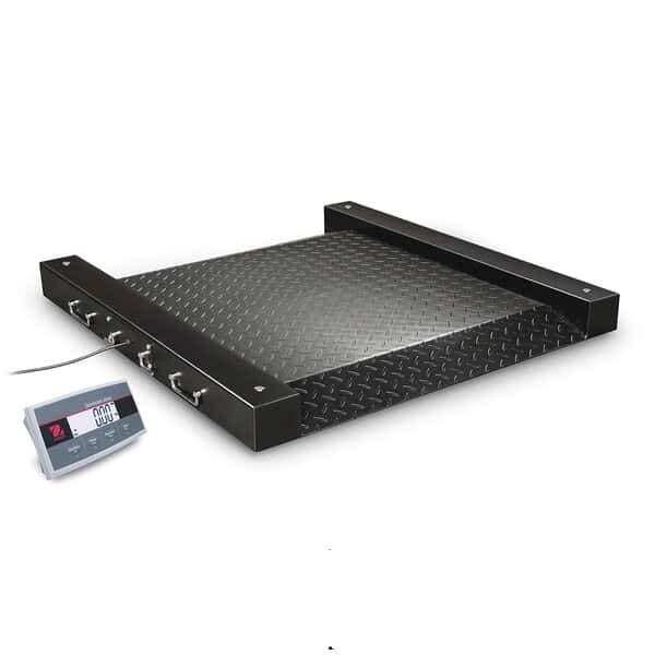 Ohaus DFD25P2500E1R Defender 2500 Drum Industrial Scale, 2,500lb x 0.5lb with i-DT25P Indicator