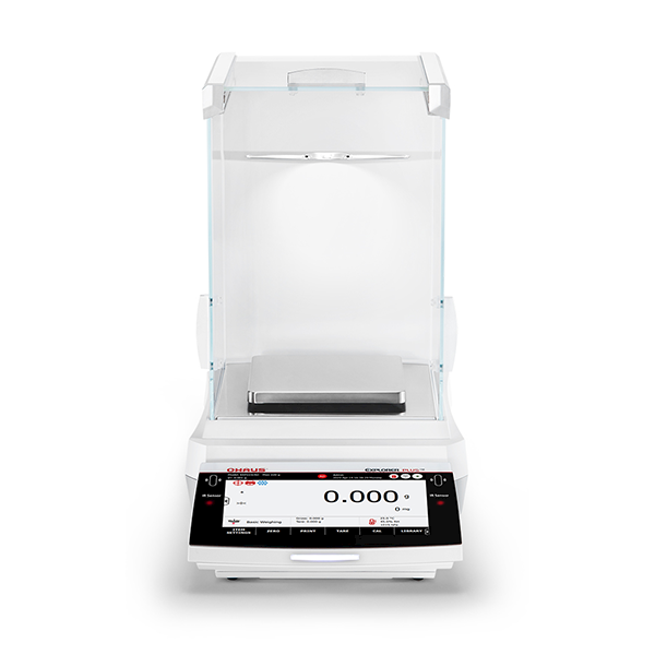 Ohaus EXP1203/AD Explorer Plus™ EXP Series Precision Top Loading  Balance, 1200g x 1mg, Auto-Draftshield, Touch Screen, 15 Application Modes