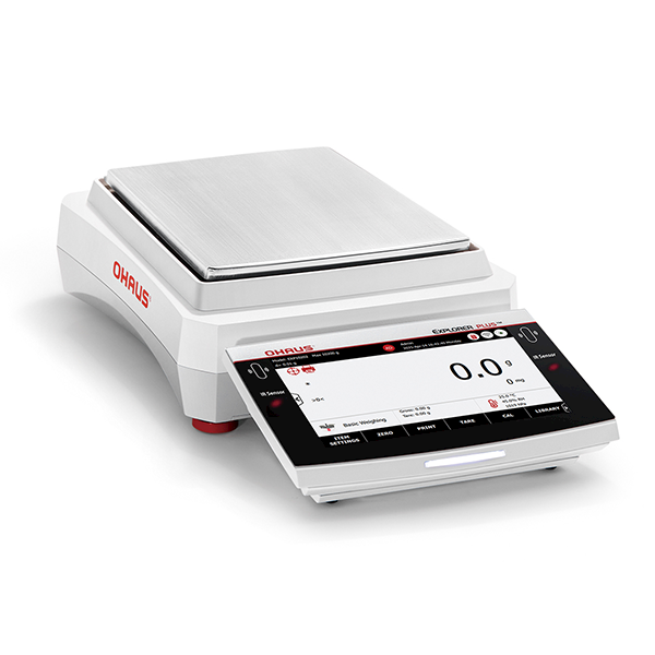 Ohaus EXP6202 Explorer Plus™ EXP Series Precision Top Loading  Balance, 6200g x 0.01g, Touch Screen, 15 Application Modes