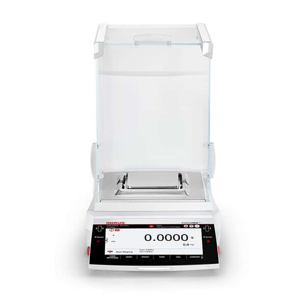 Ohaus EXR423 Explorer™ EXR Series Precision Top Loading Balance, 420g x 1mg, Draftshield and Touch Screen