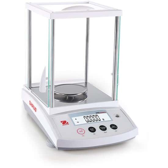 Ohaus PR124 Analytical Balance, 120g  x 0.0001g,  Internal Calibration