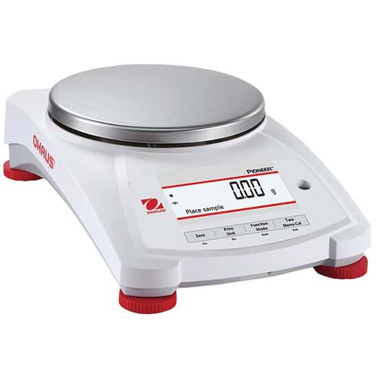 Ohaus PX1602/E Pioneer Toploading Balance, 1600g x 0.01g, External Calibration