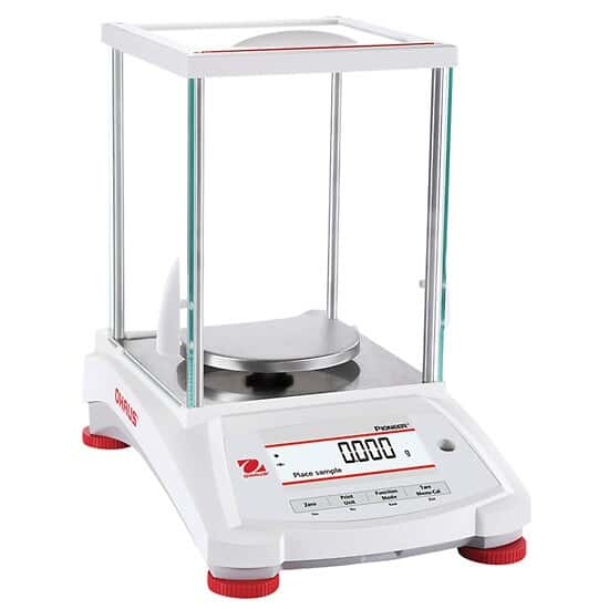 Ohaus PX323/E Pioneer Analytical Balance, 320g x 0.001g, External Calibration with Draft Shield