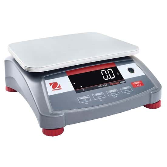 Ohaus Ranger 4000 RC41ME6 Compact Bench Scale 6000 g x 0.2 g