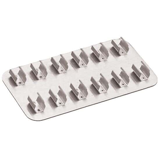 Ohaus Genie SI-1123 Clip Plate, Holds 12 Tubes; 10-13 mm Diameter