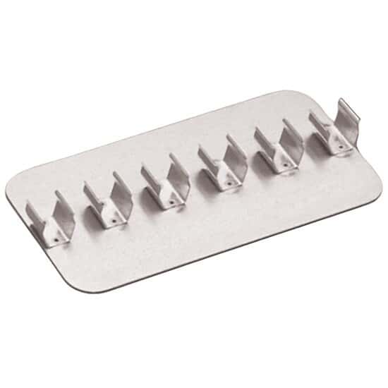 Ohaus Genie SI-1124 Clip Plate, Holds 6 Tubes; 15-17 mm Diameter