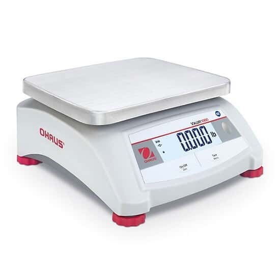 Ohaus V12P5T Valor 1000-V12 Portion Control Scale, 5000g x 0.5g