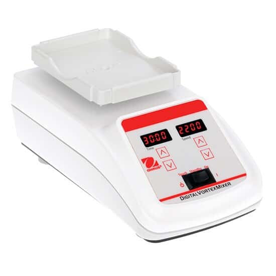 Ohaus Microplate Digital Vortex Mixer, 300 to 3500 rpm, 2 Microplate Capacity; 120 VAC