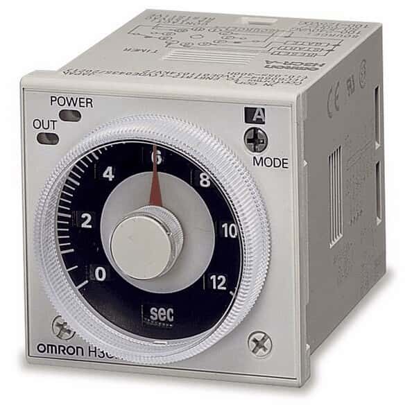 Omron H3CRF 1/16 Din Solid State Repeat Cycle Timer 11 Pin from ColeParmer