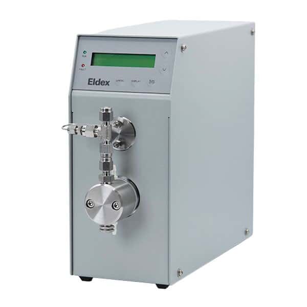 Optos Model 2HMP Piston Metering Pump with Damper and Transducer, 316 SS, 1/4