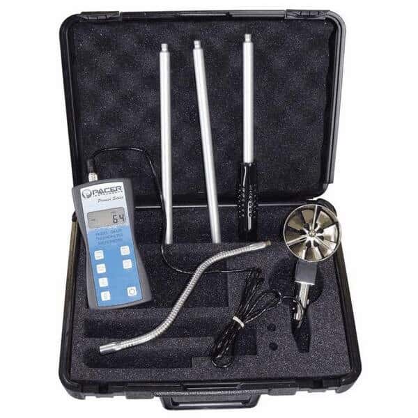 Pacer DA420 Precision Vane Thermoanemometer with 2.75
