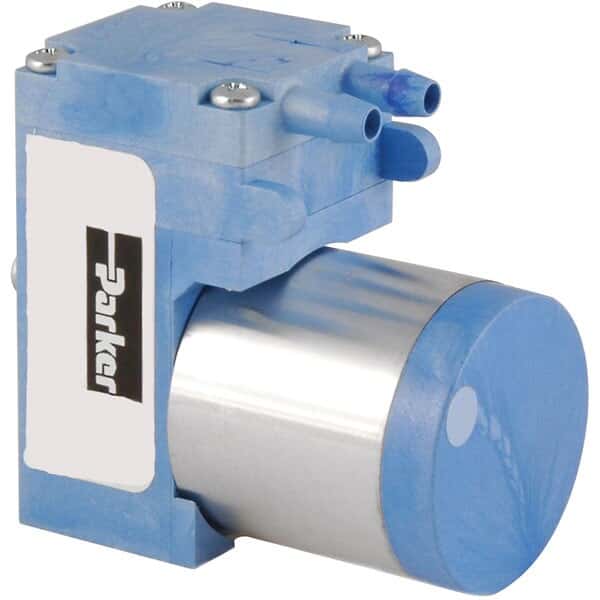 Parker Single Head Miniature Vacuum Pump; 1.5 LPM/12 mmHg-10 psi/12 VDC