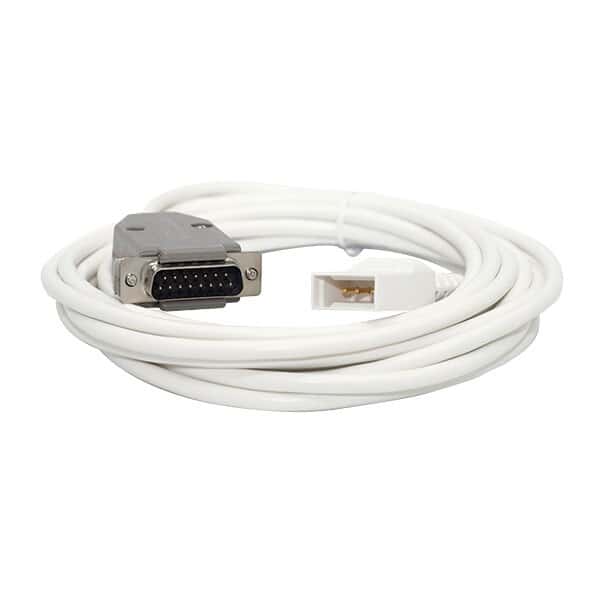 PendoTech Cable Adaptor with D15 for Single Use Pressure Sensor for PMAT, 12' (4 m)