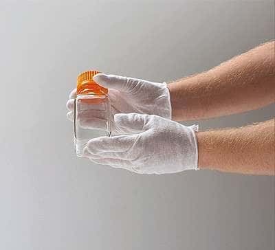 PIP 500 100% Cotton inspection gloves, men's, 9