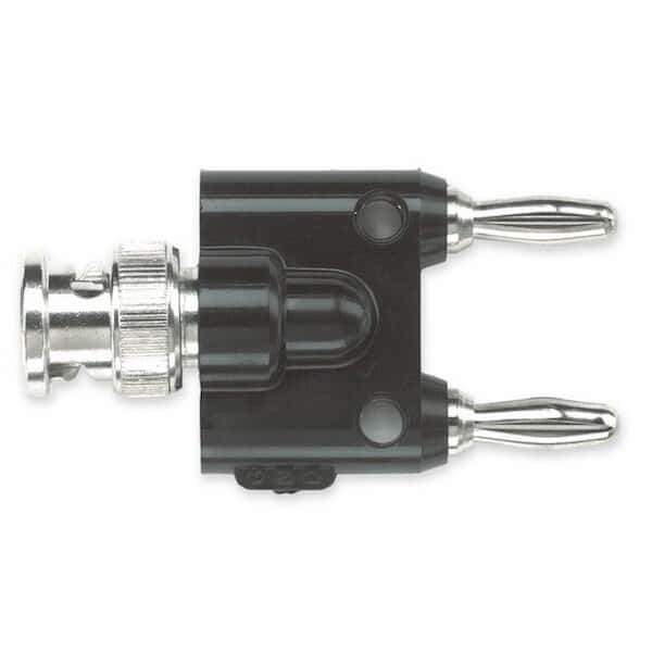 Pomona Electronics 1269 RF Adapter, BNC Female to Double Stacking Banana Plug
