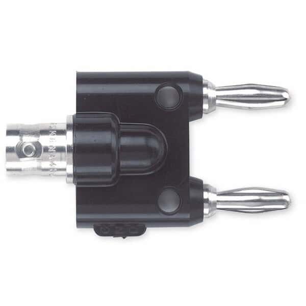 Pomona Electronics 1270 RF Adapter, BNC Male to Double Stacking Banana Plug